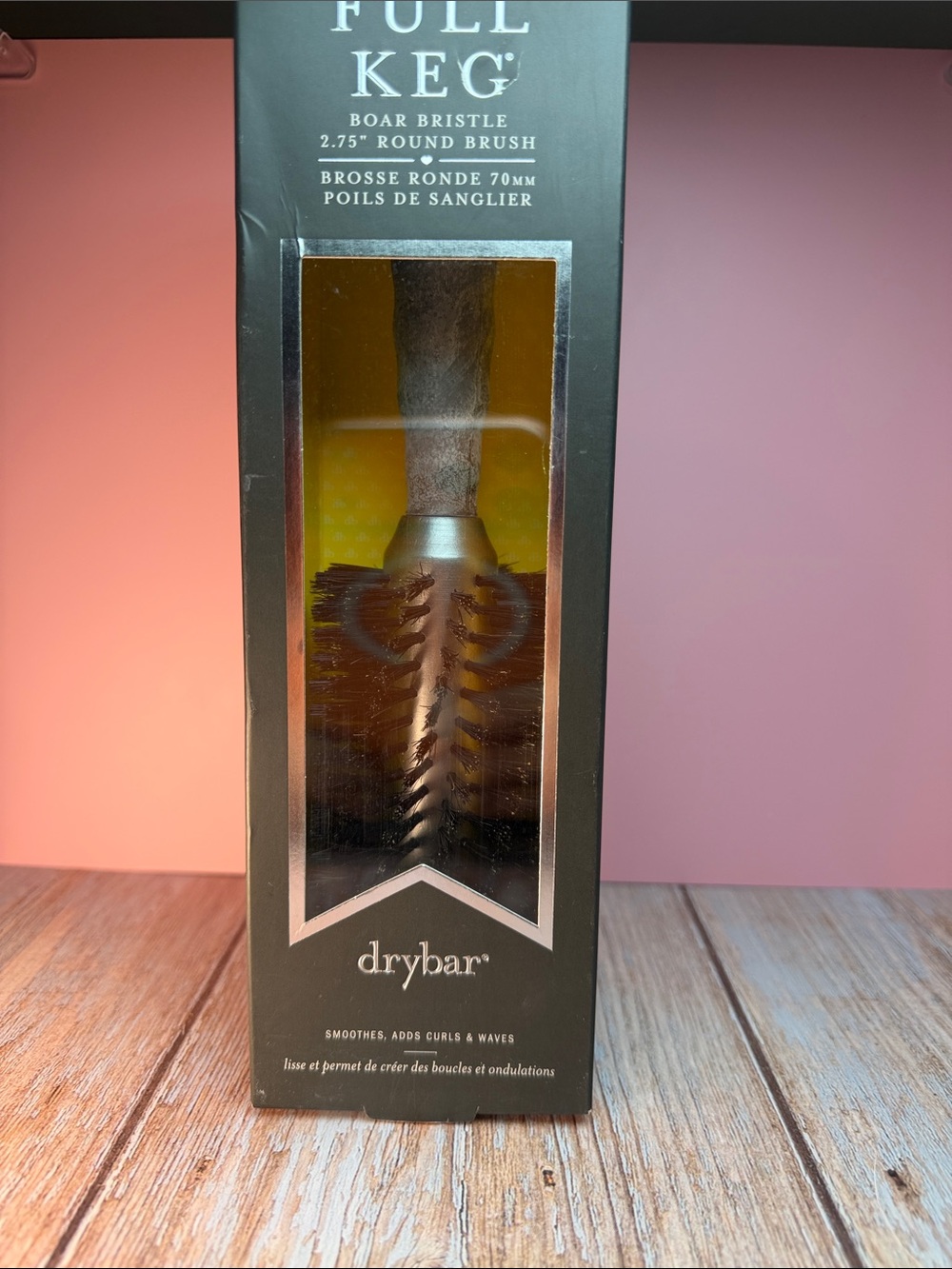 Drybar Full Keg Round Brush in Brown and Black
